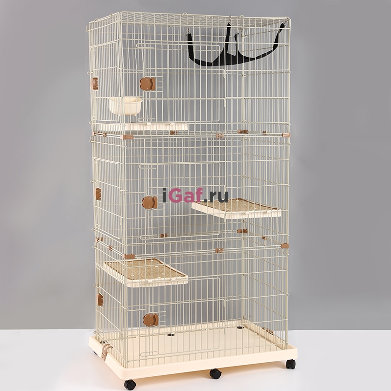 Клетки для собак и кошек : Клетка для кошек 170х85х55см